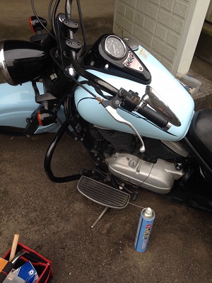 佐野市_バイクのメットイン解錠