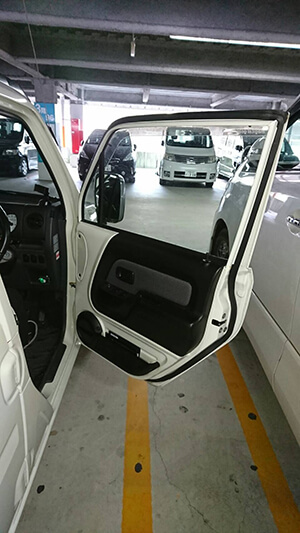 小山市_車のインロック解錠後