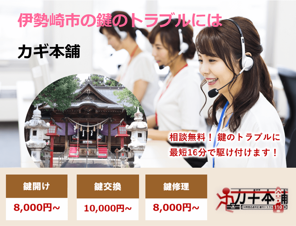 伊勢崎市の防犯情報に強い鍵屋です
