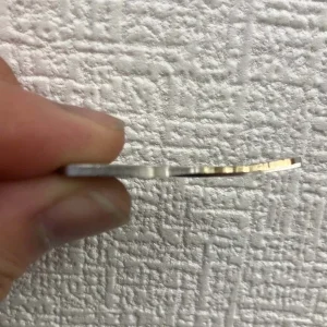 鍵が曲がった