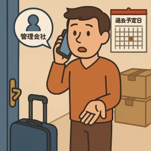 退去時に鍵が見つからない場合の注意点