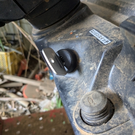 ホンダ MIGHTY-11の鍵作成 作業後写真