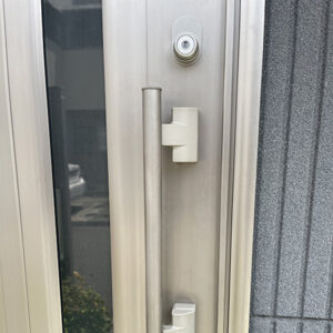 東大阪市 玄関鍵交換 作業後写真