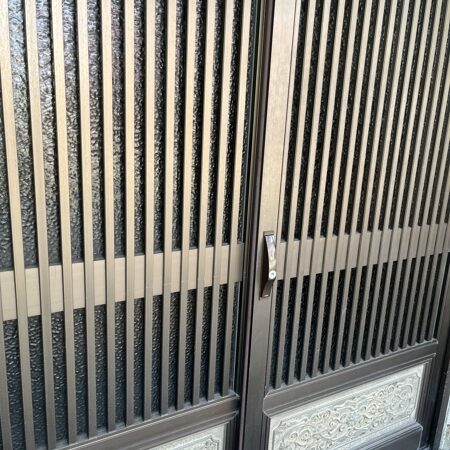 栃木県小山市 引き戸鍵交換 作業後写真