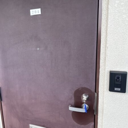 埼玉県草加市 賃貸住宅の鍵交換 作業後写真