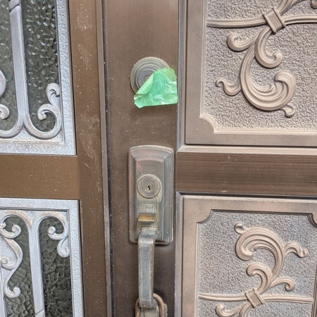 栃木県宇都宮市で戸建て住宅の鍵交換