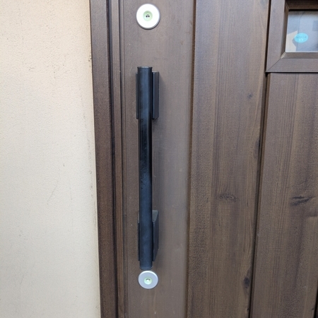 栃木県小山市 戸建住宅の鍵穴2箇所交換 作業後写真