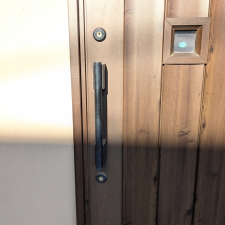 栃木県小山市で戸建住宅の鍵穴2箇所交換 作業実績 2025/11/12の作業写真