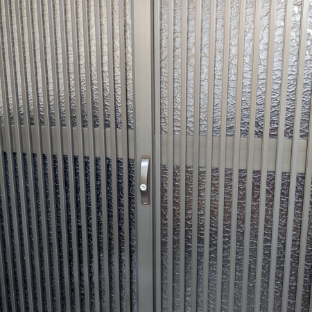 栃木県栃木市 戸建て住宅に鍵穴の新規取付け 作業後写真