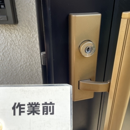 神奈川県川崎市で玄関の鍵修理