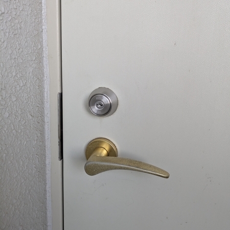 栃木県小山市 住宅の鍵交換 作業後写真