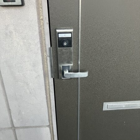 栃木県宇都宮市 玄関の鍵修理 作業後写真