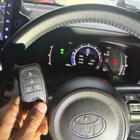 大阪府摂津市 シエンタのスマートキー作成 作業後写真