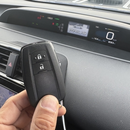 滋賀県草津市 50プリウスのスマートキー作成 作業後