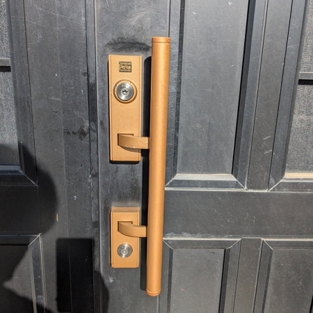 茨城県古河市 戸建て住宅玄関の鍵交換 作業後