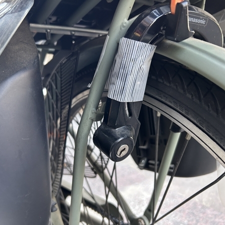 東京都世田谷区 自転車の鍵開け 作業後写真