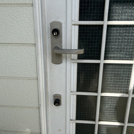 神奈川県川崎市多摩区 玄関(コンポーレ)の鍵交換 作業後写真