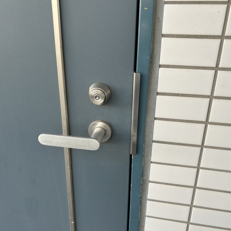 神奈川県平塚市 賃貸住宅の鍵交換 作業後写真