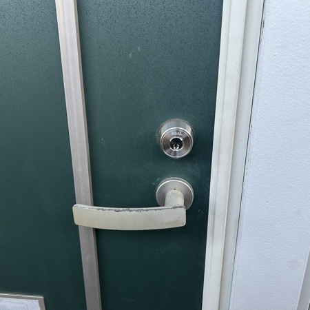 神奈川県横浜市戸塚区 賃貸住宅の鍵交換 作業後写真