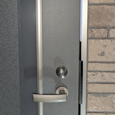 埼玉県熊谷市で集合住宅の解錠と鍵交換 作業後写真