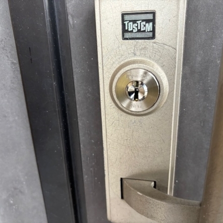 栃木県小山市で住宅の玄関鍵交換 作業後写真