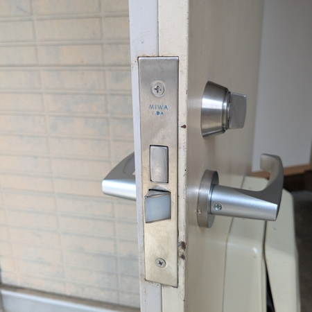 茨城県水戸市 住宅の錠前変更 作業後写真