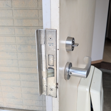 茨城県水戸市で住宅の錠前変更 作業実績 2026/04/24の作業写真