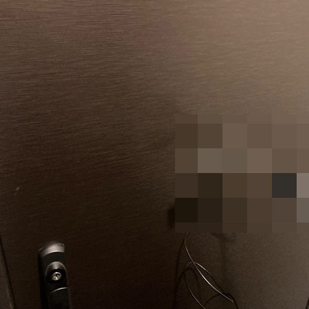 東京都中央区 集合住宅の鍵開け 作業中写真
