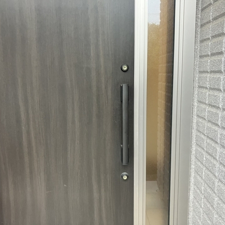 埼玉県富士見市で玄関へ電子錠 Chatlock T20の取り付け 作業実績 2026/07/17の作業写真